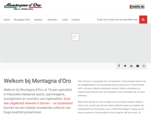 Tablet Screenshot of montagna.nl