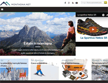 Tablet Screenshot of montagna.net